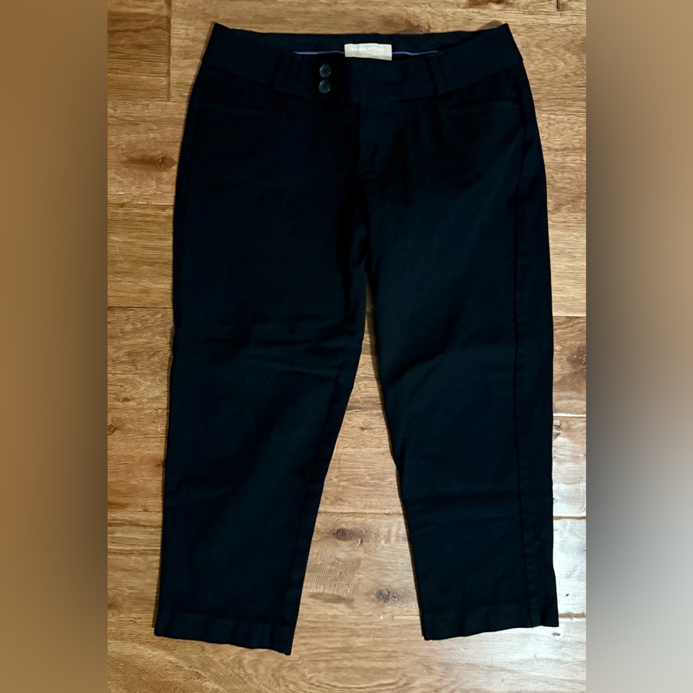 Banana Republic Black Cropped Pants
